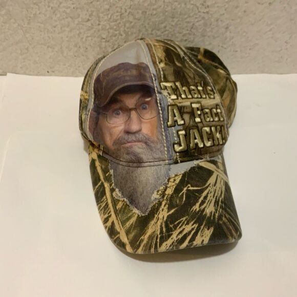 Duck Dynasty "That's a Fact Jack!" Baseball Cap camo - Picture 1 of 8